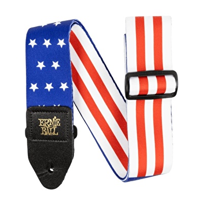 ERNIE BALL Premium Stars and Stripes Gitar Askısı